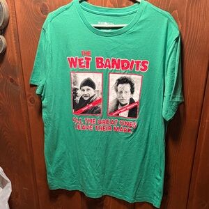 Wet Bandits Green Graphic Tee